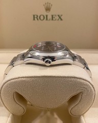 2017 Rolex 177200 Oyster Perpetual 31mm Purple Roman Grape Dial Box and Papers