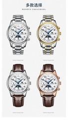 OLEVS 6667 Stylish Multi-functiom Water Resistant Casual Formal Mechanical Watch
