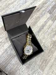 Bulova Octava Silver-Tone Dial Gold-tone Bracelet Men’s Watch 98C126
