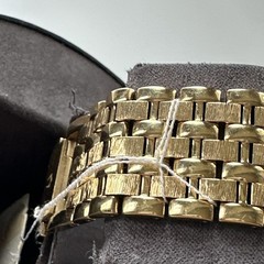 BULOVA Men’s Gold-Tone Diamond Stainless Steel Watch – 97F52