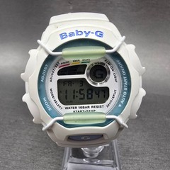 Casio Baby-G BGX-130 Watch Women 42mm Blue White Alarm Chronograph Round NewBatD