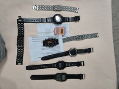 Vintage Digital Watches Solar Binary Calculator