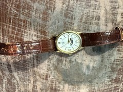 Vintage Women’s Moon & Stars Watch Japan Movement Needs Battery / Band
