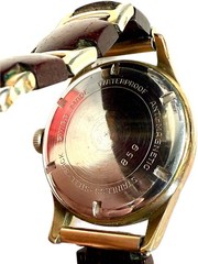 Vintage Westbury Fludo Incabloc 17 Jewels Swiss Wristwatch Gold Tone Runs