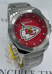 Invicta NFL Kansas City Chiefs Men’s Watch – 42mm, Steel (47928)
