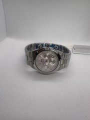 Luxury Classic Men’s Quartz Watch Business 3ATM Paulareis Silver Stopwatch New