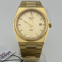 Tissot PRX Men’s Quartz Watch Champagne Gold 40mm Dial – T137.410.33.021.00