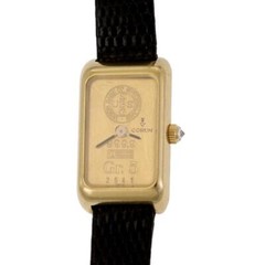 Corum 18k Yellow Gold 5Gr. Ingot 999.9 Fine Gold Bar Ladies Watch LIQUIDATION