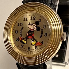 “Mickey” BRADLEY_1970s Vintage_40mm Art Deco_Swiss Made Mechanical Mens Watch