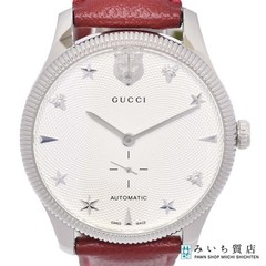 GUCCI 126.3 YA126346 Automatic Silver Wristwatch Used with Tag