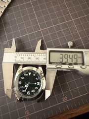 A wristwatch to the Air King equipped with PT5000 movement Automatic and Manual