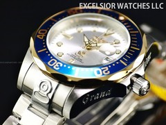 New Invicta 47mm Grand Diver NH35A Automatic Men’s Silver tone Bracelet SS Watch