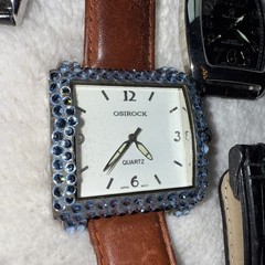 Watch Lot Mixed Brands Untested Quartz Men and Women, Wear, Parts. Repair. 10
