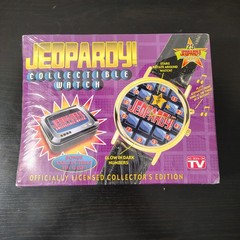 Vintage Jeopardy Game Show Collectible Watch, New & Sealed (1999) As Seen On TV