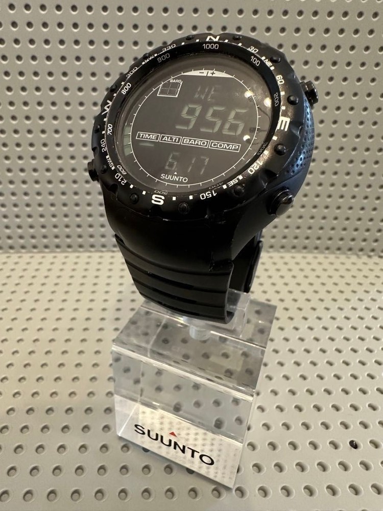 Suunto X-Lander Military Black Outdoor Watch with Manual Running