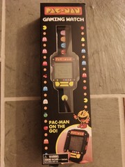 Fizz Creations Pac-Man Retro Digital Gaming Watch Wristwatch RARE New