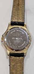 Geneva Stainless Steel Watch Waterproof Leather Band Quartz Wristwatch