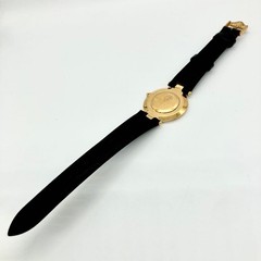 Gucci Working 4500M Combo Gold Dial Silver Men’s Wristwatch