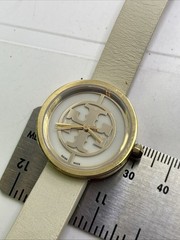 Tory Burch The Reva Double Wrap Watch Swiss Made New Battery Luxury