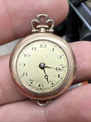 Vintage Rare Wadsworth Rambler 7 Jewels Gold Filled Watch *FOR PARTS*