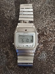 Vintage Seiko Alarm Chronograph A628-5000. Working Missing Solar Panel.Very Rare