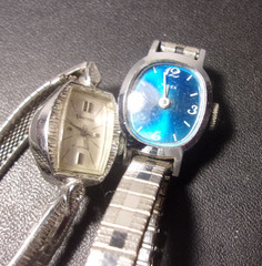 Vintage Art Deco & Mid Century Vantage & Timex Women’s Wrist Watch Parts