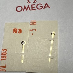 Omega Seamaster Hr & Min Domed Gold Color Dauphine Hands 11mm to the center hole