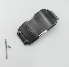 Used watch parts: Citizen Eco-Drive overseas model E610-S080584 buckle, clasp, s