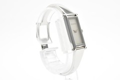 Vintage [N MINT] GUCCI 1500L Silver Dial 12mm Qz Bangle Ladies Watch JAPAN