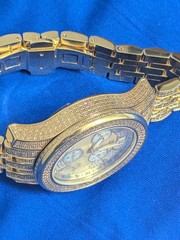 JoJo Joe Rodeo CARATS Diamond Watch Benny Co Chronograph Swiss