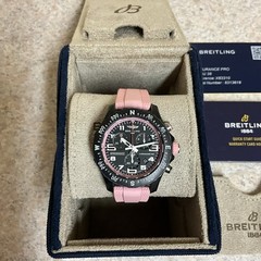 Breitling Endurance Pro SuperQuartz 38 mm Pink Unisex Watch X83310