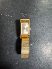 Timex Electric Ladies Quartz Vintage Watch 8 Jewels 10K Rolled Gold Plate