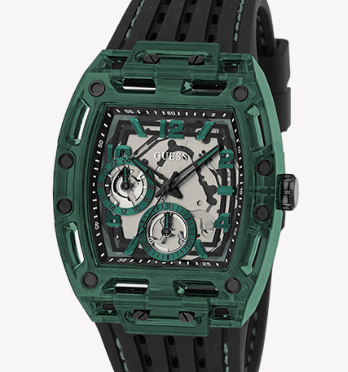 Guess Black Green Resin GW0499G7 Men’s watch