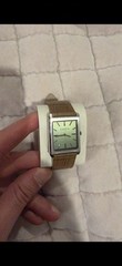 Breda Virgil Mens Watch Moss Green Croc Embossed 1736J READ DESCRIPTION