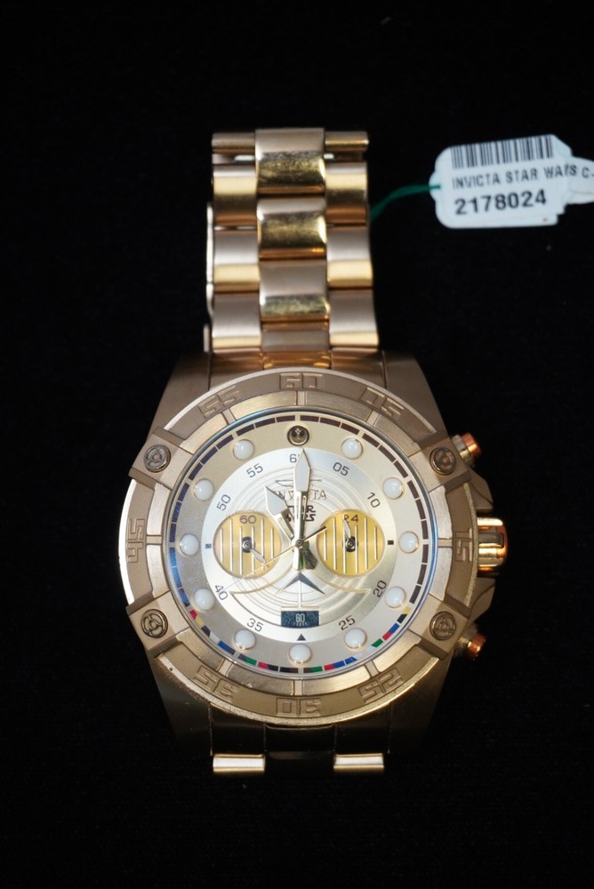 Invicta – Star Wars C-3PO – Chronograph mens watch