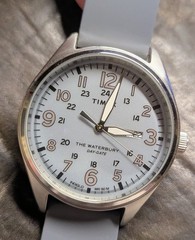Timex The Waterbury Men’s 42mm Gray Camo Dial Field Watch Tw2t70800