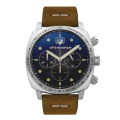 Spinnaker Hull Chronograph Fumée Black Watch – Brand New