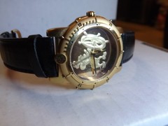 Disney Mens Vintage Mickey Mouse Watch (Steamboat Willie)-(1993 Convention) -New