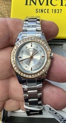69434 – Invicta Wildflower Women’s Watch – 30mm, Silver and Copper Dial Elegant