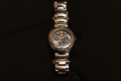 Vintage Fossil Blue BQ-8775 Men’s Watch – Stainless Steel – For Parts/Repair