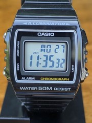 Casio W-215H-1AJH 3224 Digital Watch Black JDM – Plumtree 50m Water Resistant