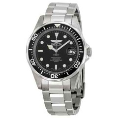 Unisex Invicta Men’s 8932 Stainless Steel Pro Diver Quartz Watch 37.5mm