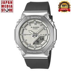 CASIO G-SHOCK GM-S2110-1A7JF White Cross-check Pattern Dial Analog Digital Watch