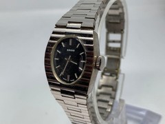 RADO manual watch black stainless steel