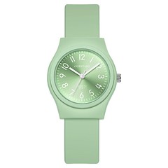 Women Girls Casual Jelly Silicone Band Students Sport Analog Quartz Wrist Watch