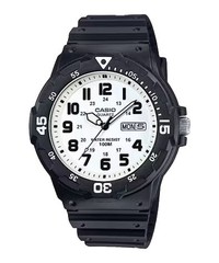 Casio Men’s Black and White Analog Sport Watch – MRW-200H-7BV