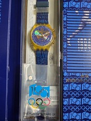 Swatch I.O.C. 100 Years 1994 SCZ101 Pack Chrono 38mm Olympic Special Atlanta NOS