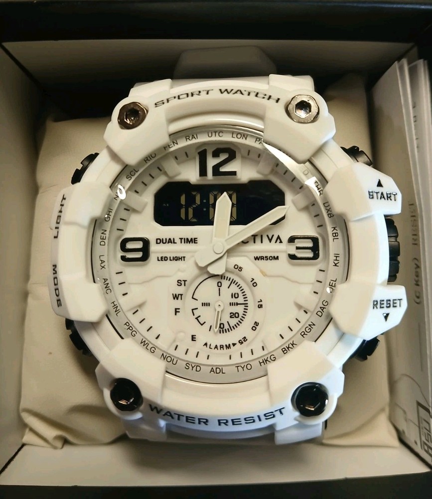 Activa Vextron X Invicta Watch. ACW1637-005. White Storm Trooper Colorway