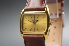 [Near MINT] Vintage OUNIVERSAL GENEVE 511623 Gold Watch Men From JAPAN