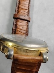 Futura Watch Women 29mm Gold Tone Floating Charms Moon Star New Battery 7.5″ #14